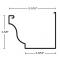 PC 21' PREMIUM WHITE ALUM GUTTER