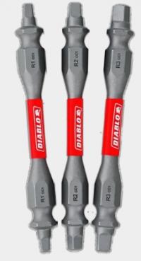 2-1/2 2-Ended Square Drive Bit